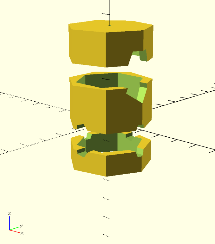 Modèle dans OpenSCAD du boitier